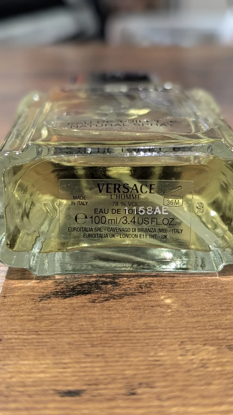 Versace L'Homme Eau de Toilette 100ml - photo 2