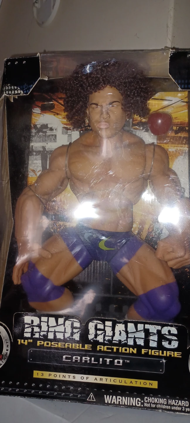 Jakks Pacific Ring Giants Carlito 14" Poseable Action Figure - photo 2
