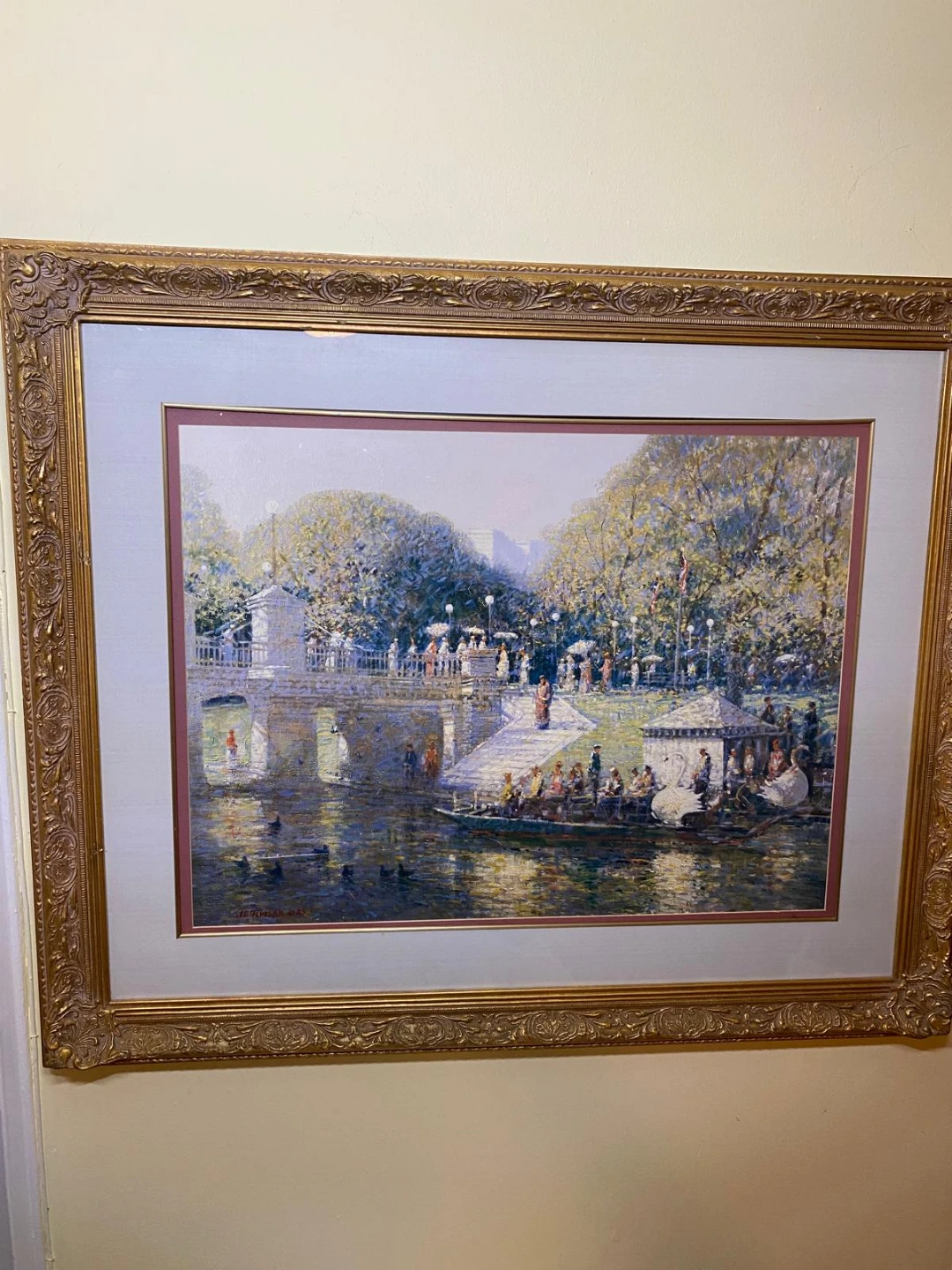 Framed Oil Painting