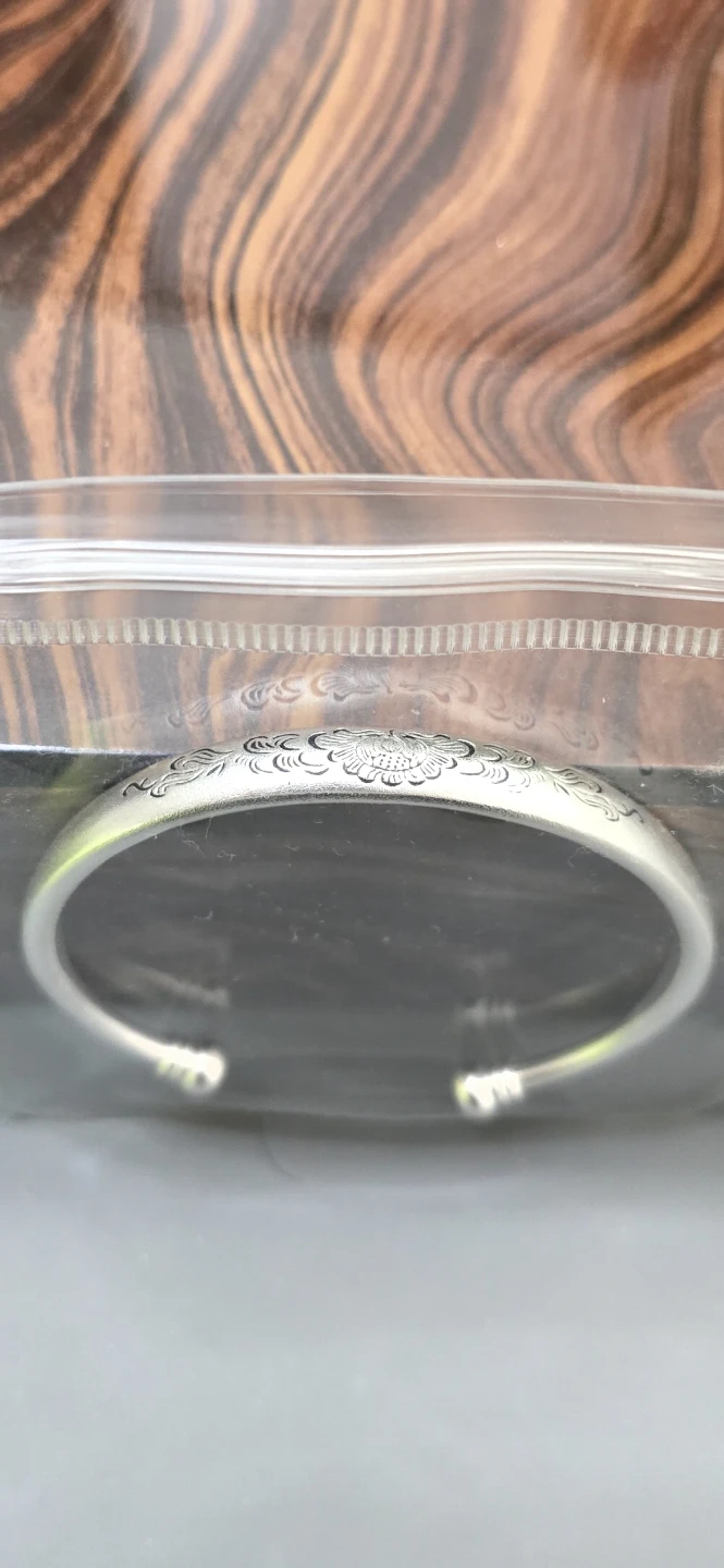 .999 Silver Bangle bracelet - photo 2