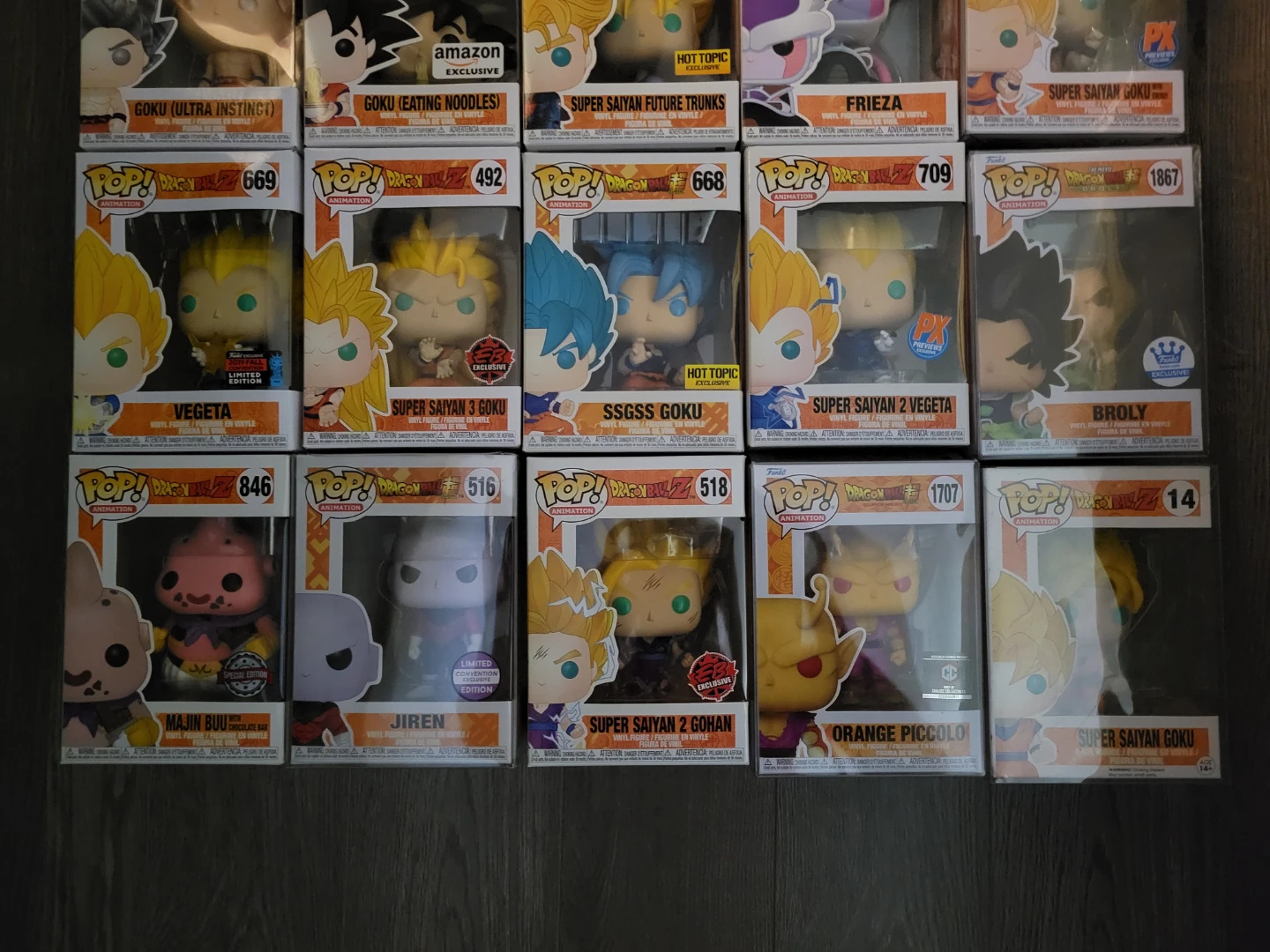 Dragonball funko pops - photo 2