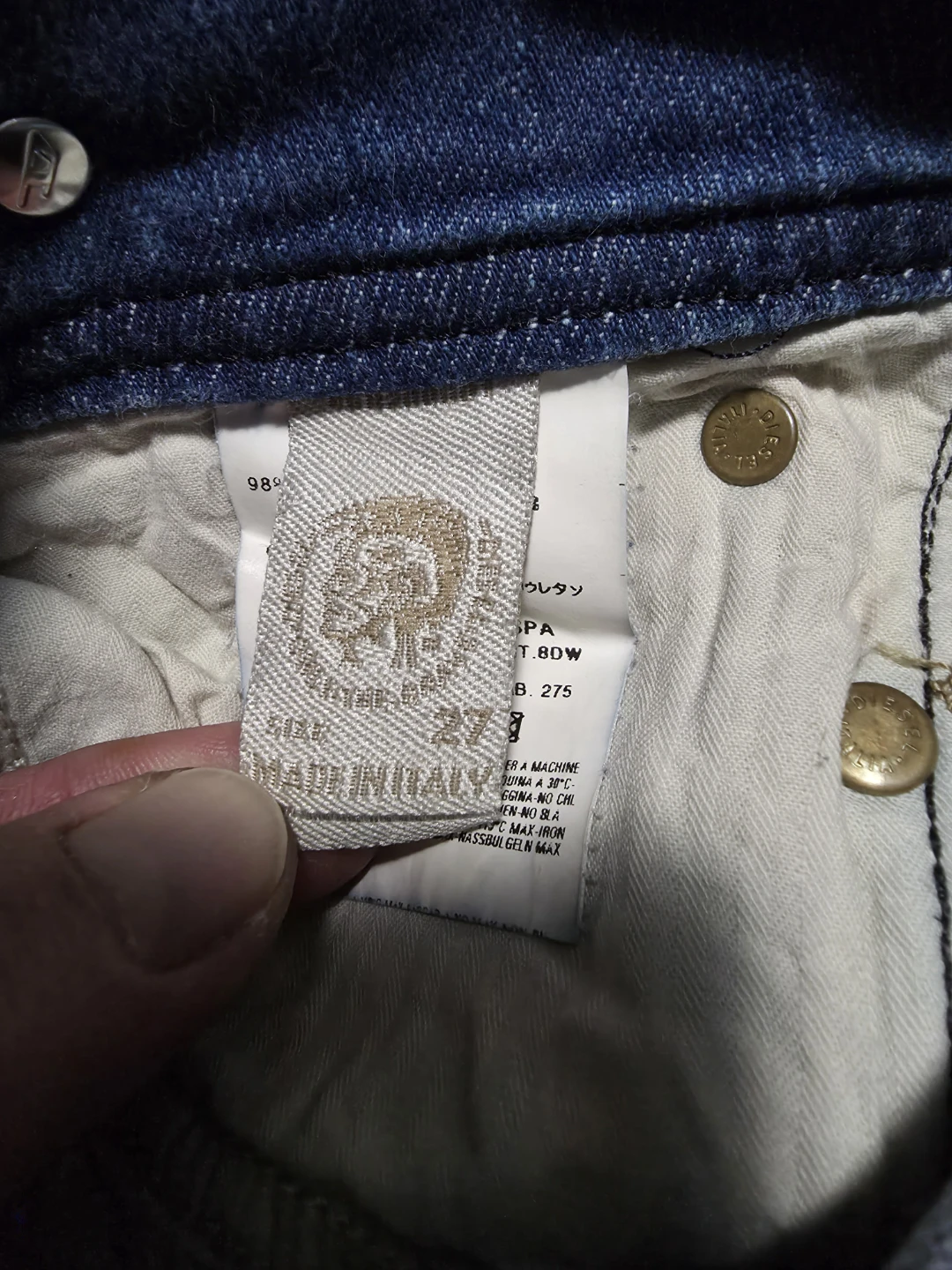 Diesel Cherock Jeans - Size 27 - photo 3