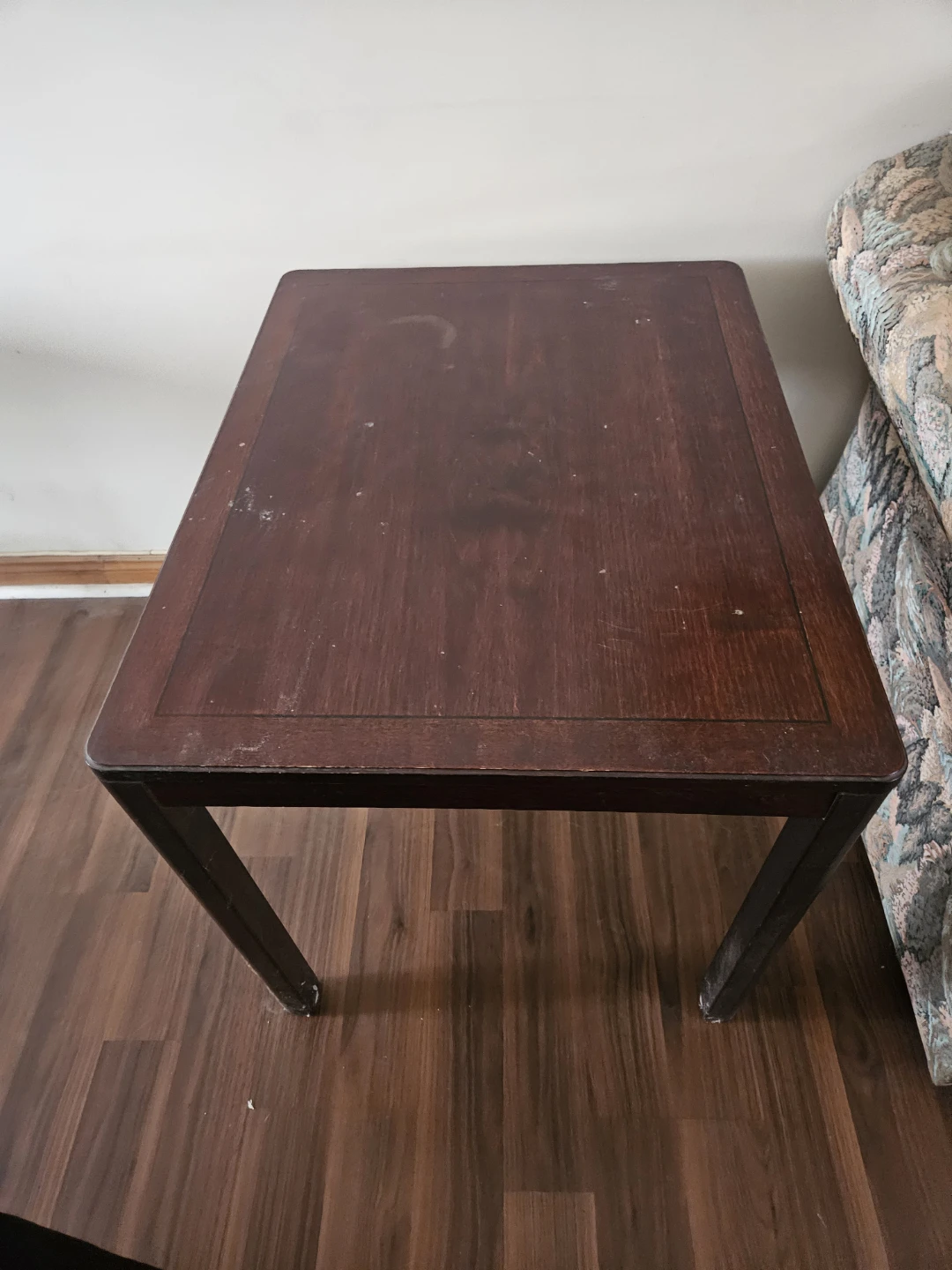 Dark Wood Side Table