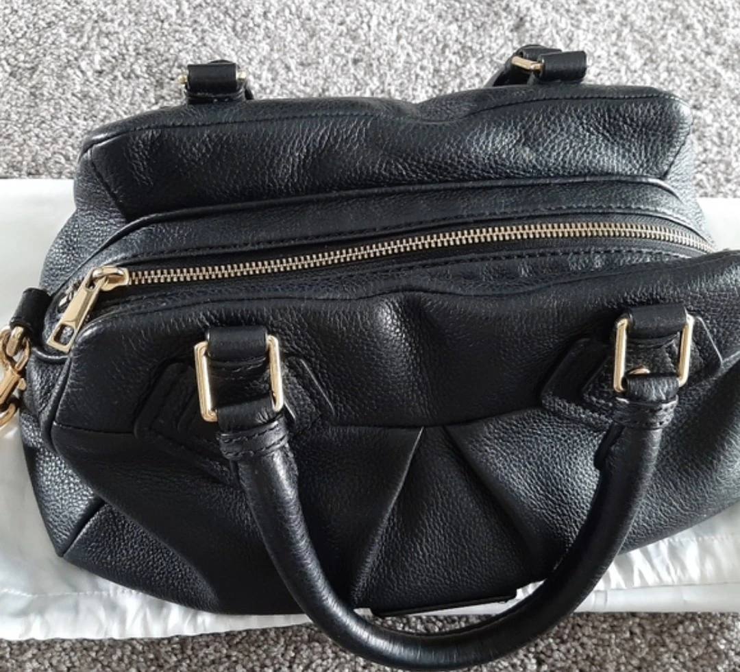 Marc Jacobs Black Leather Satchel Handbag - photo 3