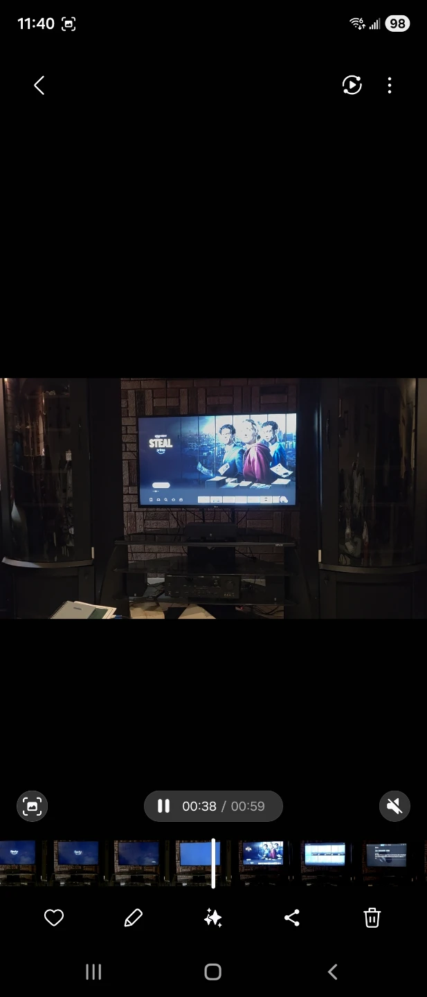 LG 43 inch NO LEGS with universal remote - photo 2
