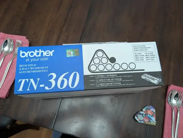 Brother TN-360 Toner Cartridge - New in Box! - photo 4