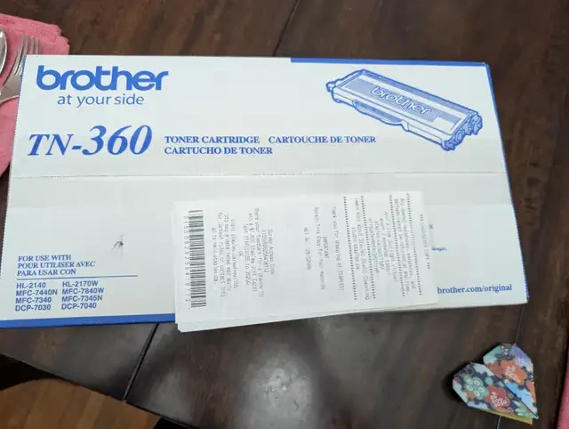Brother TN-360 Toner Cartridge - New in Box! - photo 5