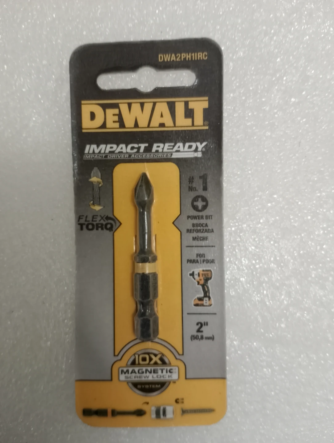 BNIB!!! DeWalt Impact Ready 2" Power Bit