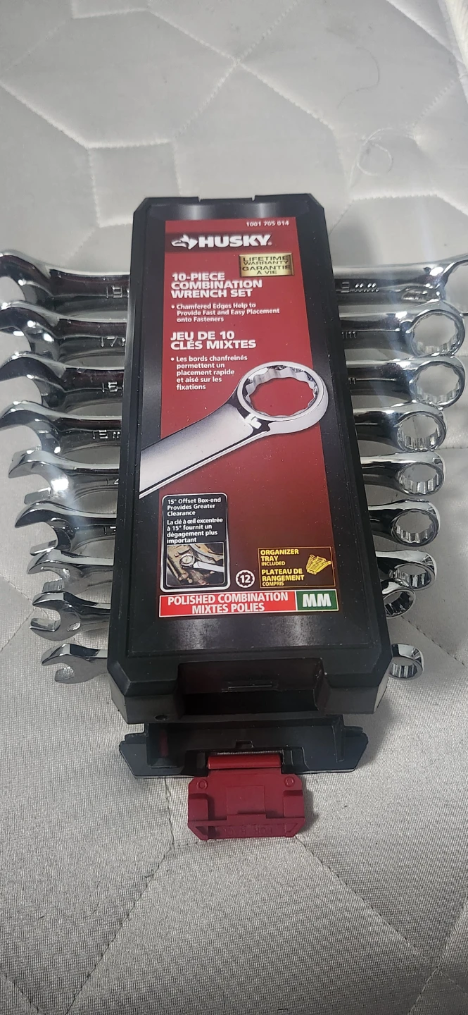 Husky 10-Piece Combination Wrench Set