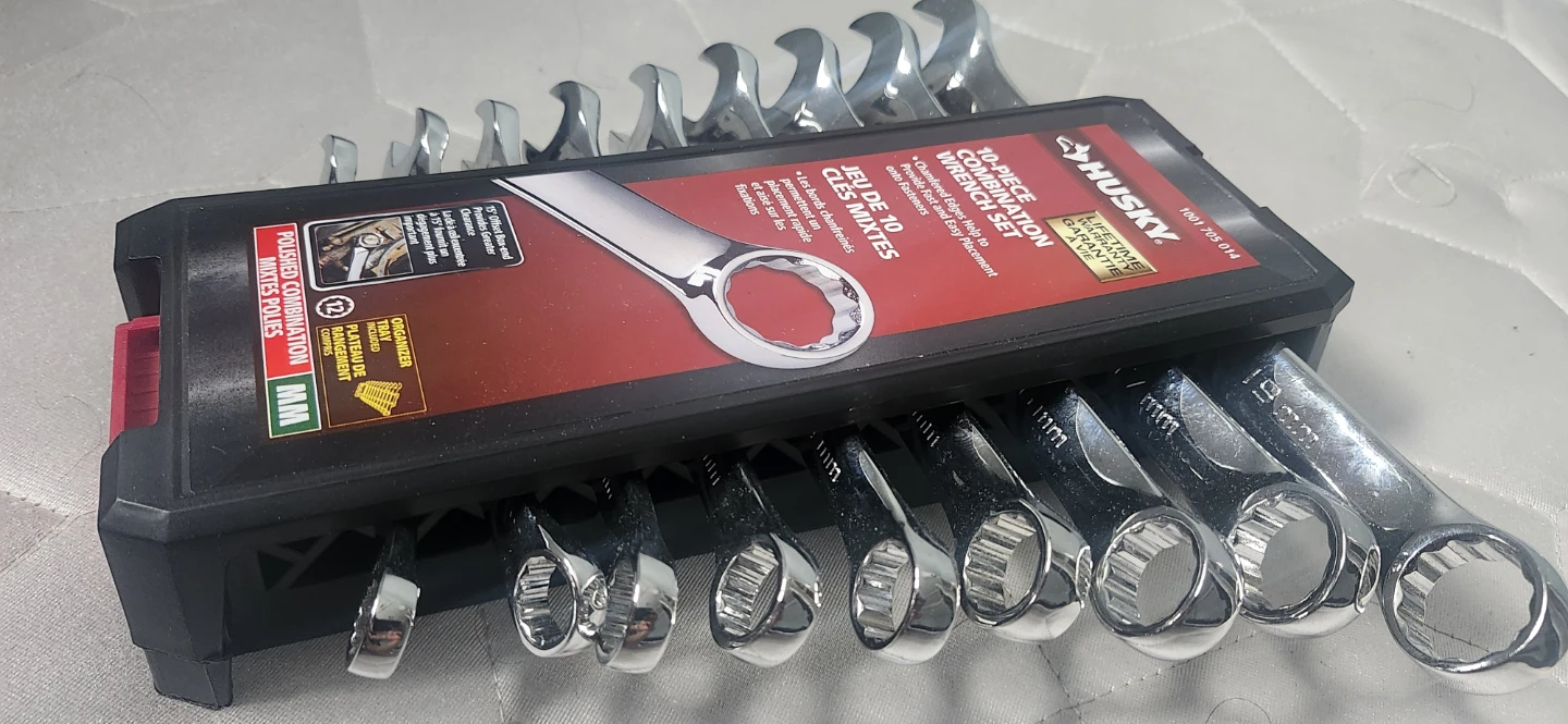 Husky 10-Piece Combination Wrench Set - photo 3