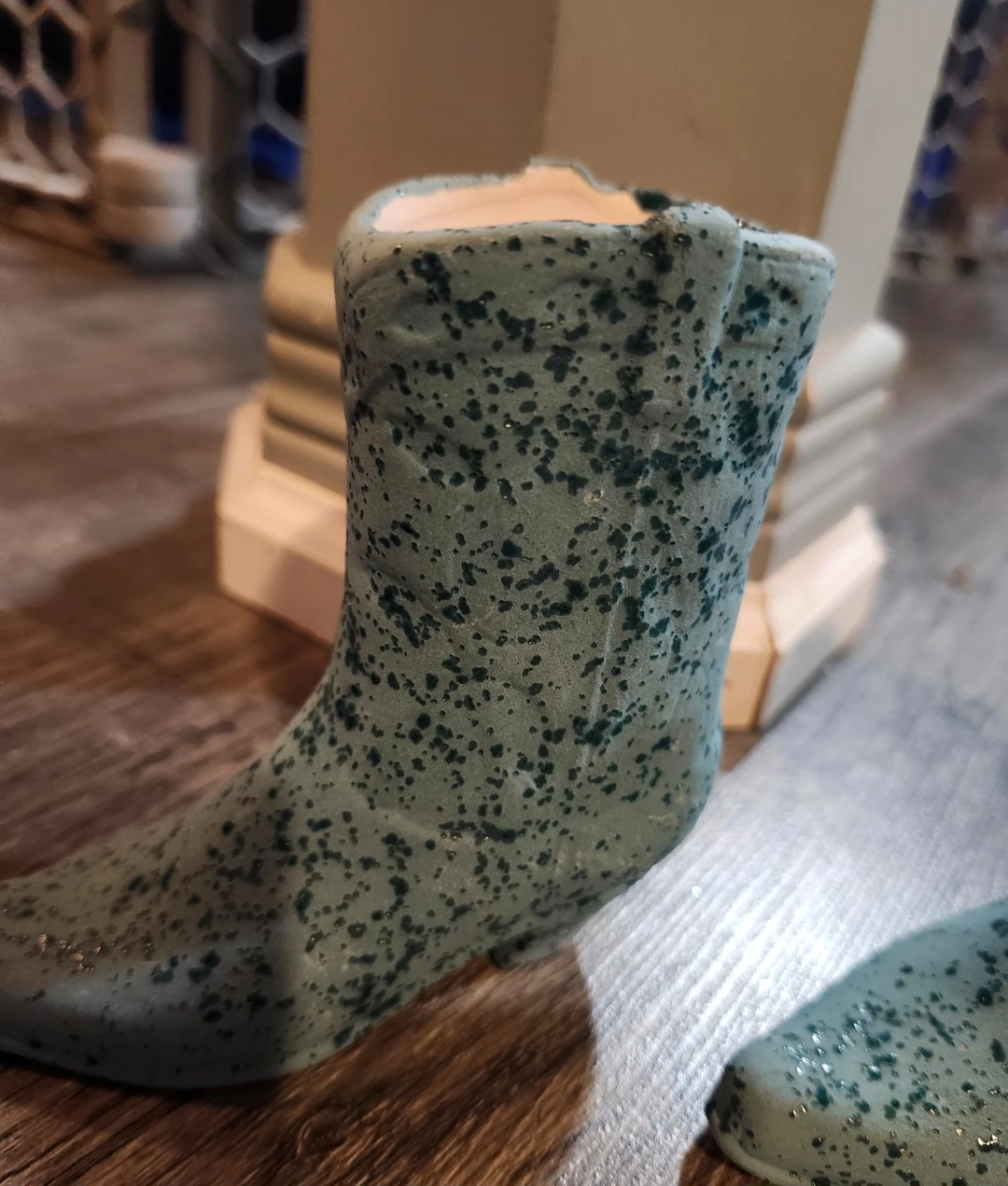 Cowboy Boot Planters - Set of Two - photo 3
