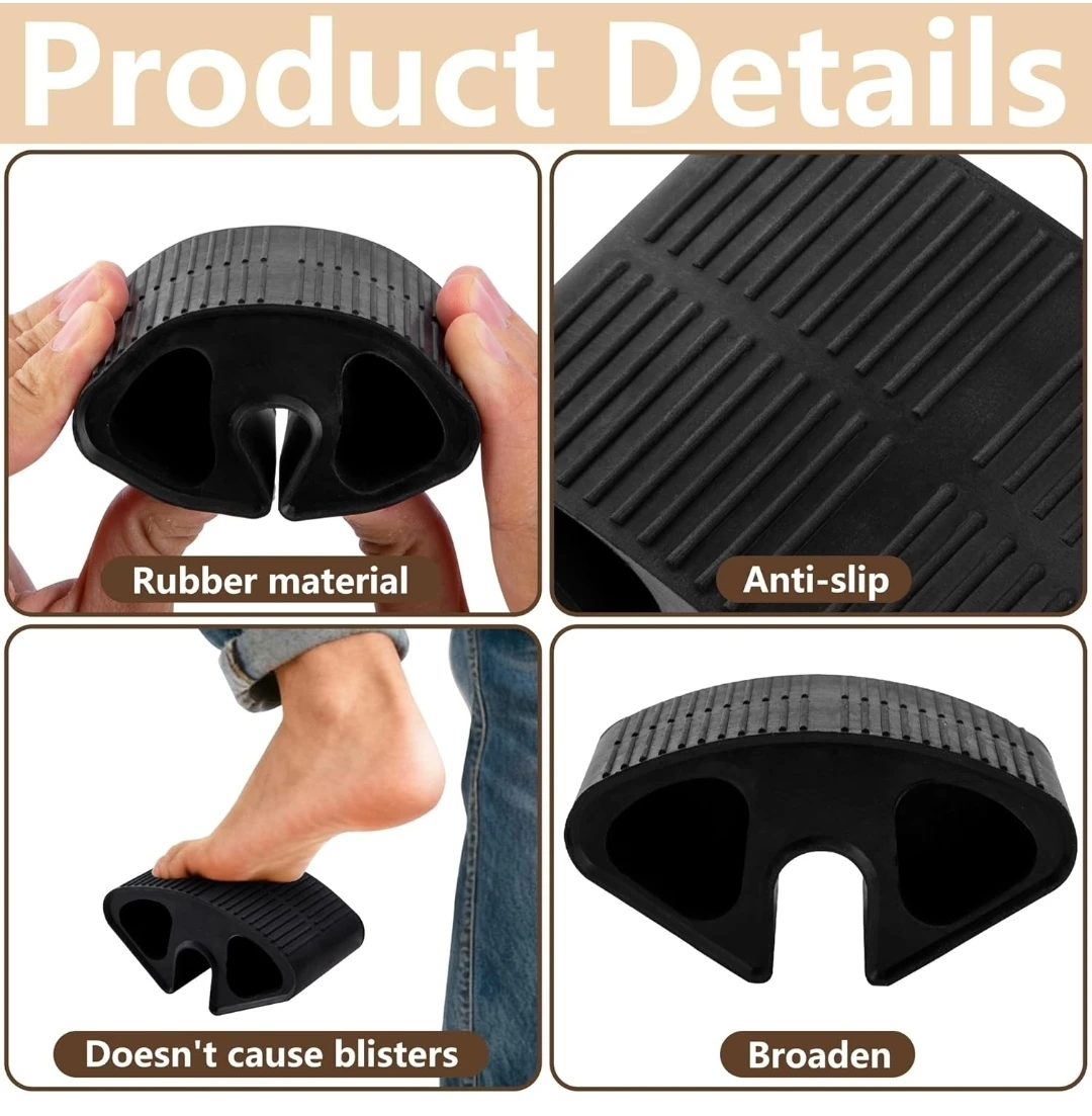 4 Pcs Rubber Dorm Bed Ladder Step Protectors - photo 4