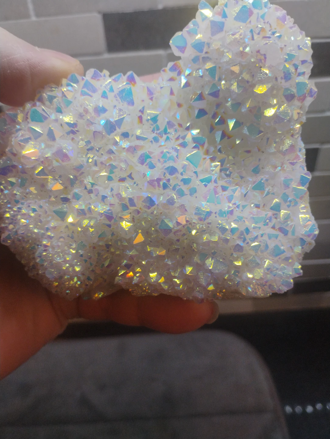 Iridescent Crystal Cluster - photo 3