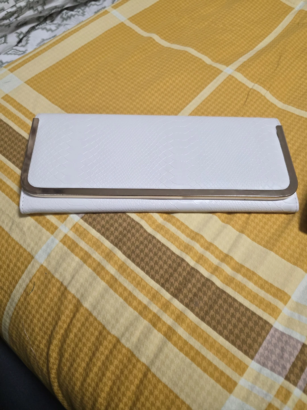 White Clutch Purse