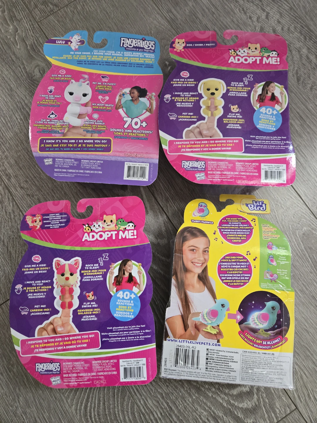 4 brand new fingerlings toys - photo 4
