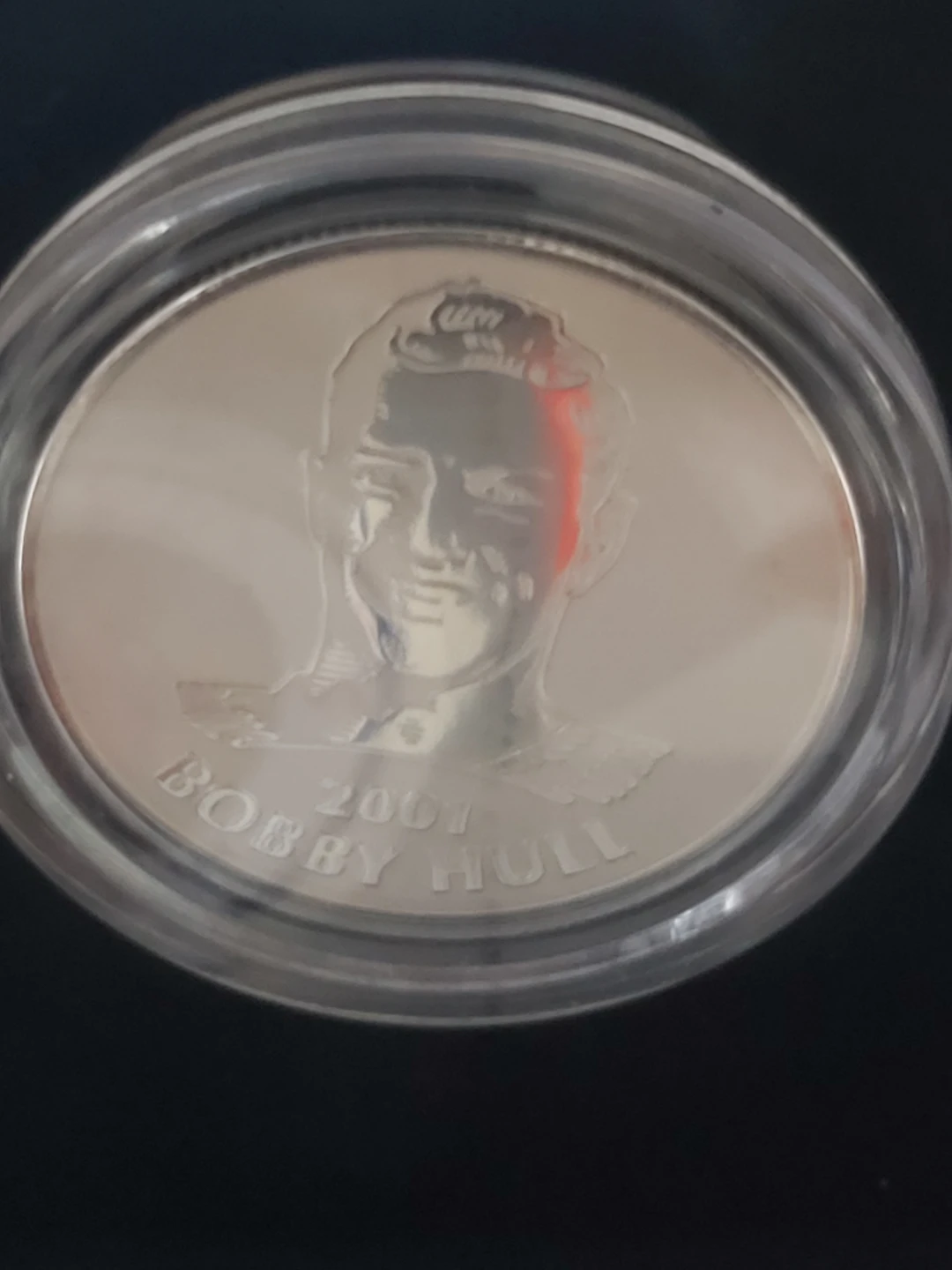 Bobby Hull 2001 Commemorative Coin - photo 2
