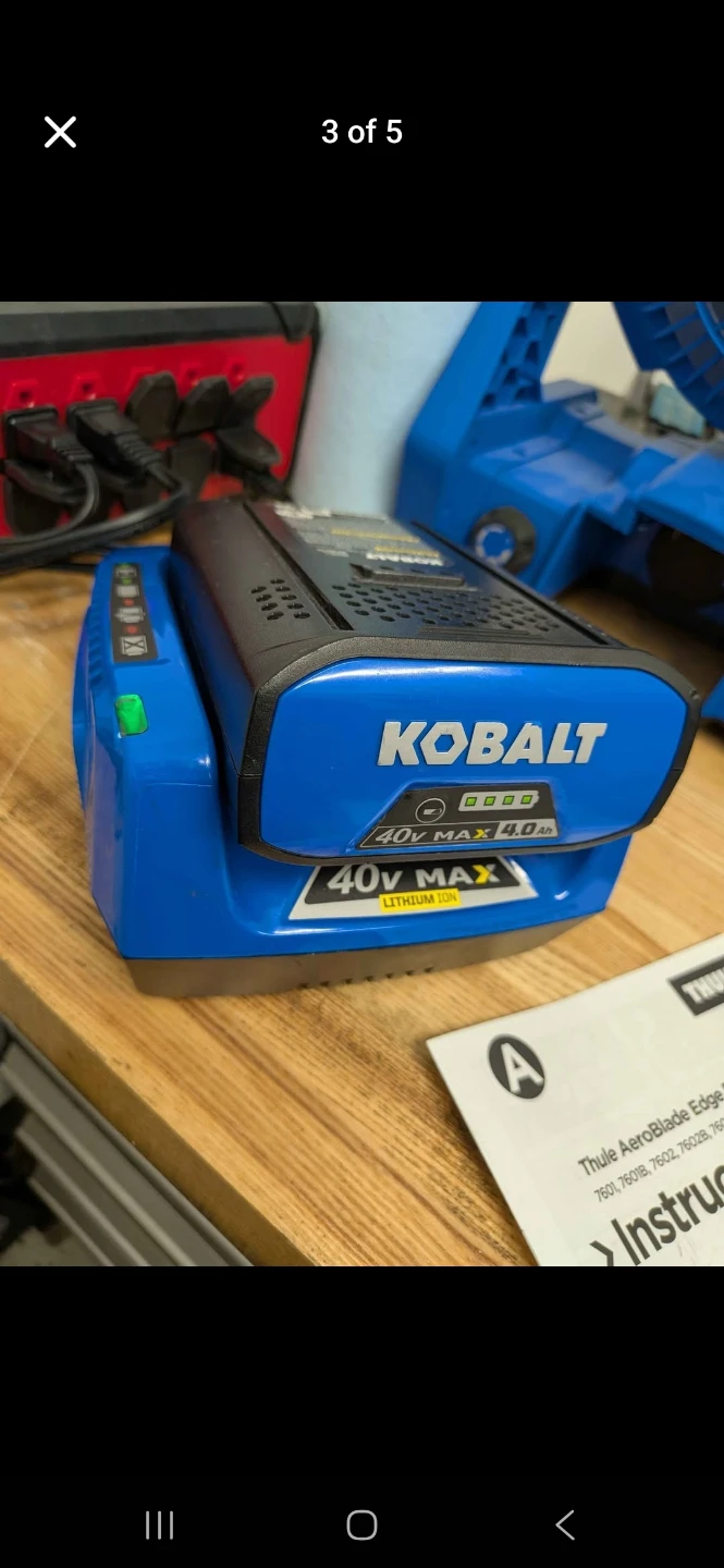 Kobalt 40V Max Brushless Snow Blower - photo 2