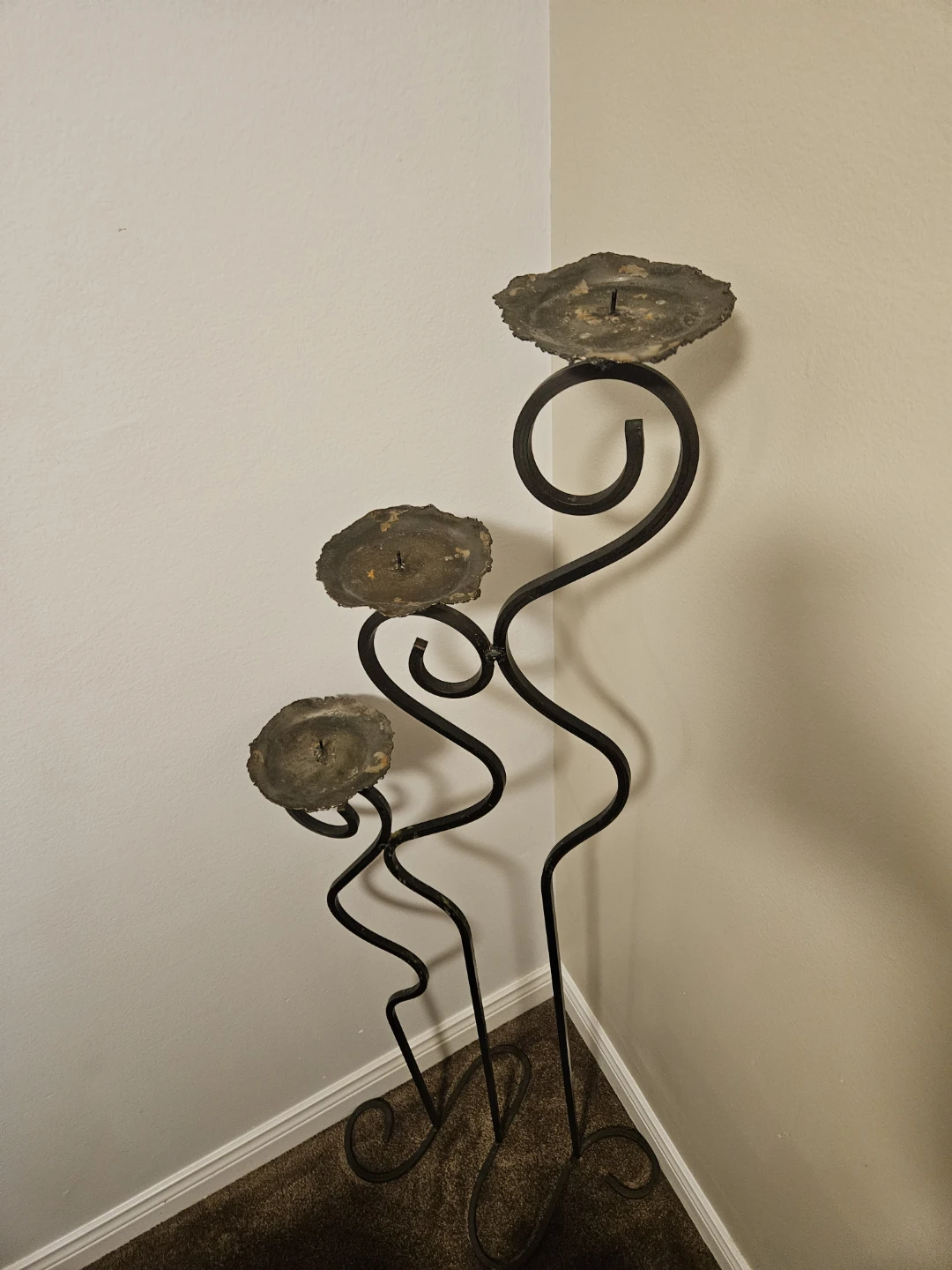 Metal Candle Holder Stand- MOVING SALE - photo 2