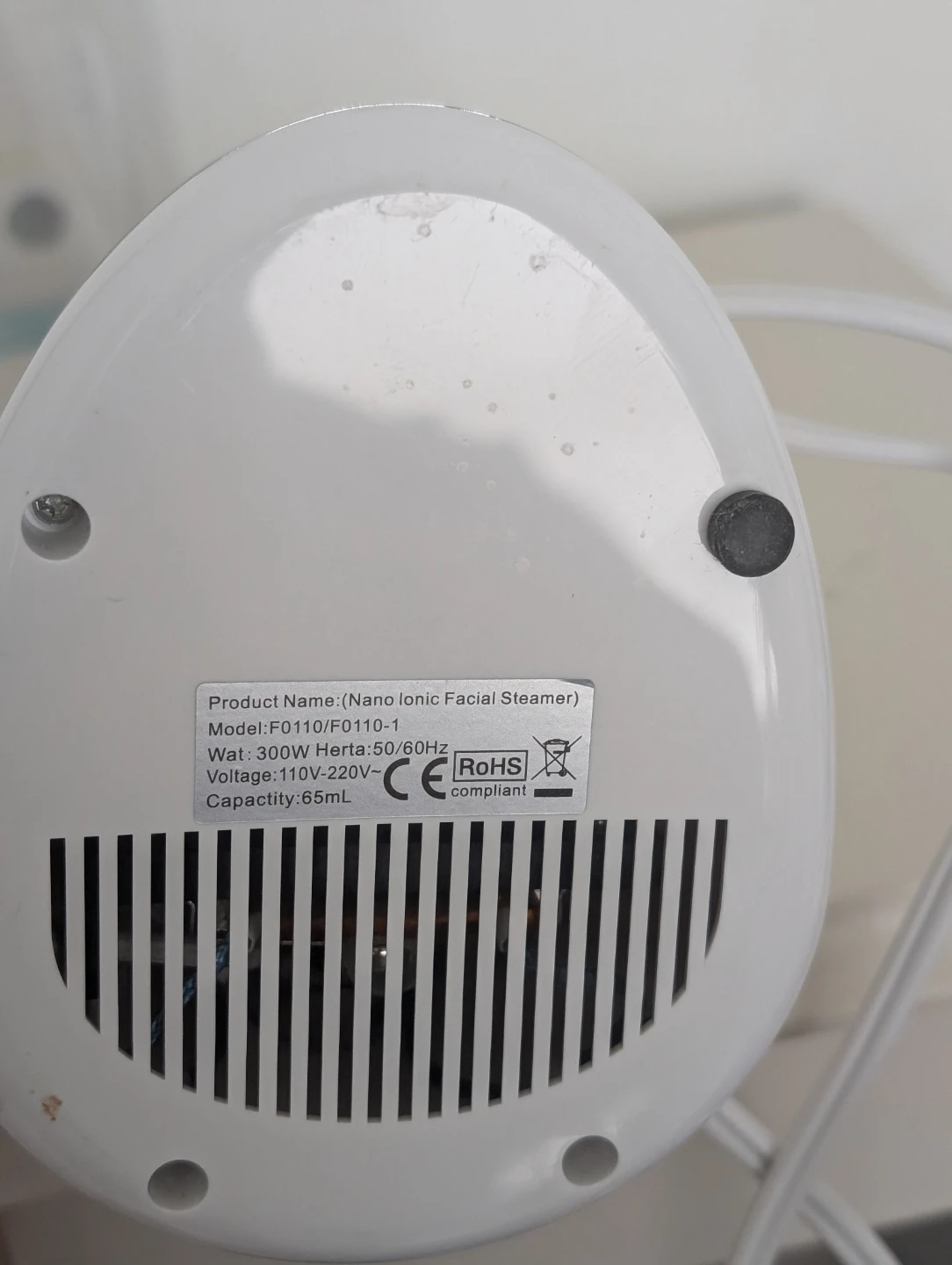 Nano Ionic Facial Steamer F0110 - photo 2
