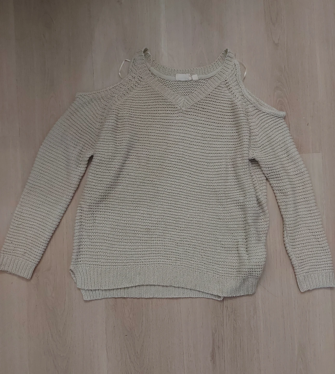 Retrod Knit Sweater - Open Shoulder