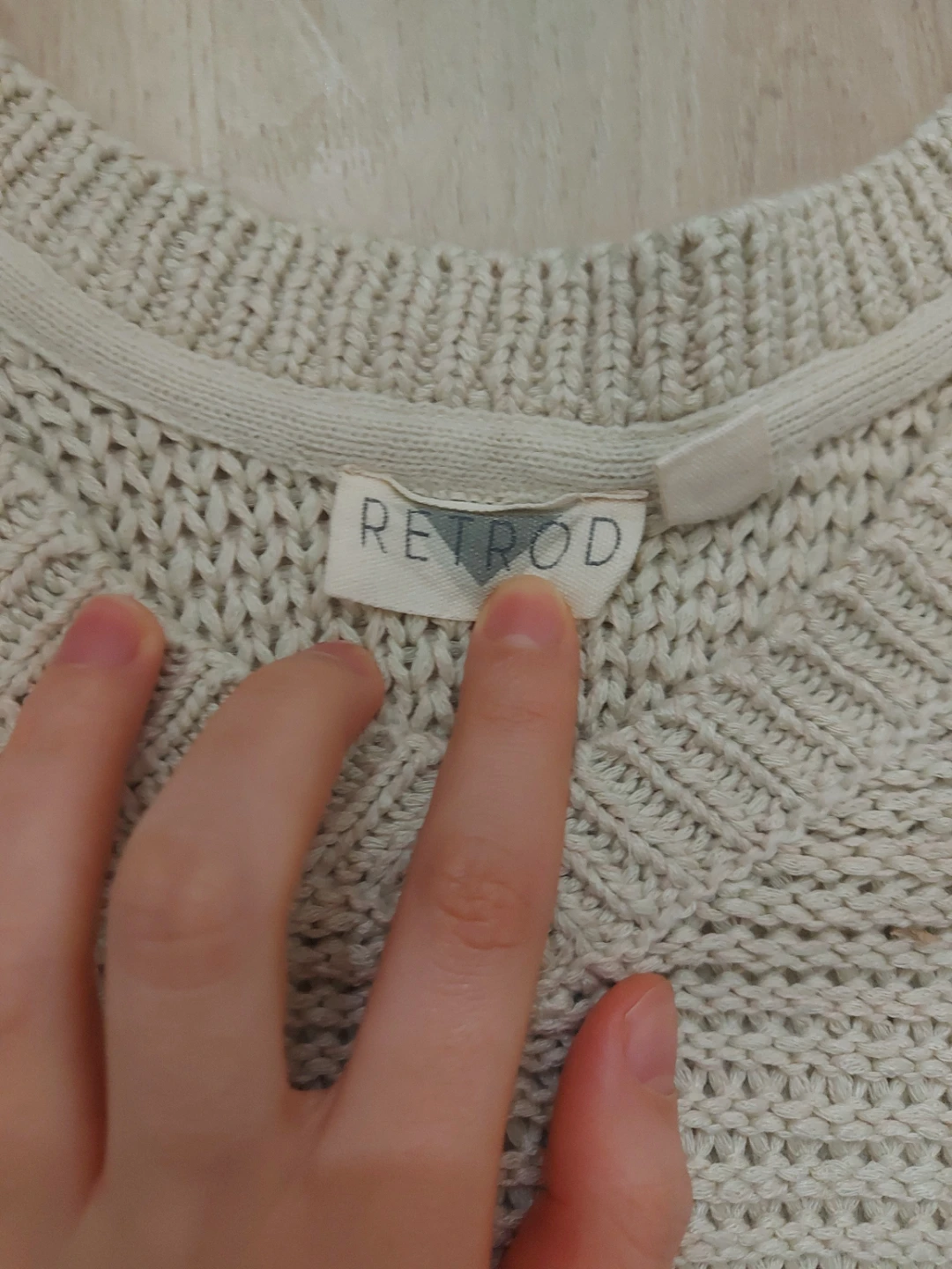 Retrod Knit Sweater - Open Shoulder - photo 2