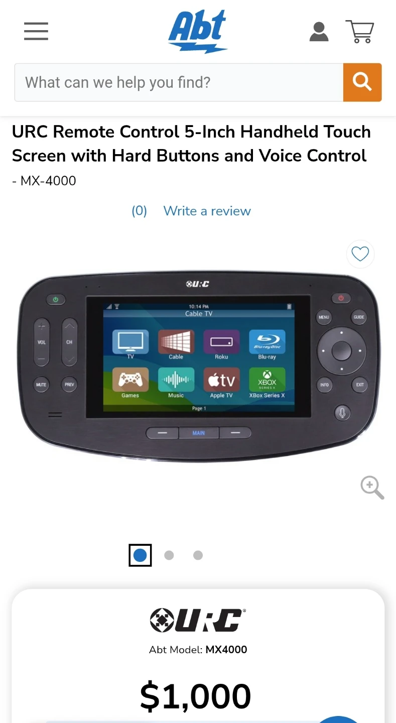 URC MX4000 Universal Remote Control - photo 4
