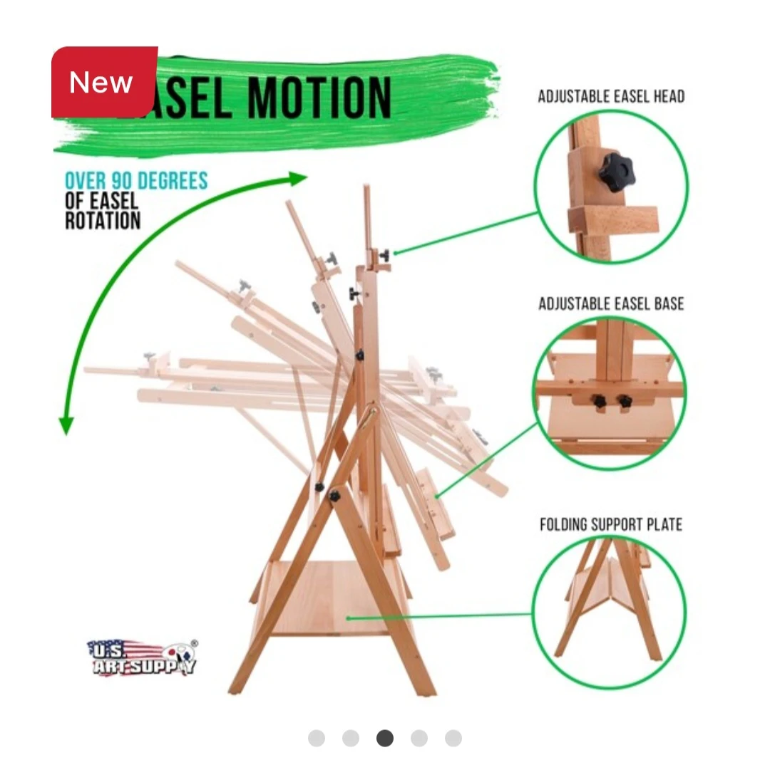 Adjustable  Wooden Floor Easel - photo 5