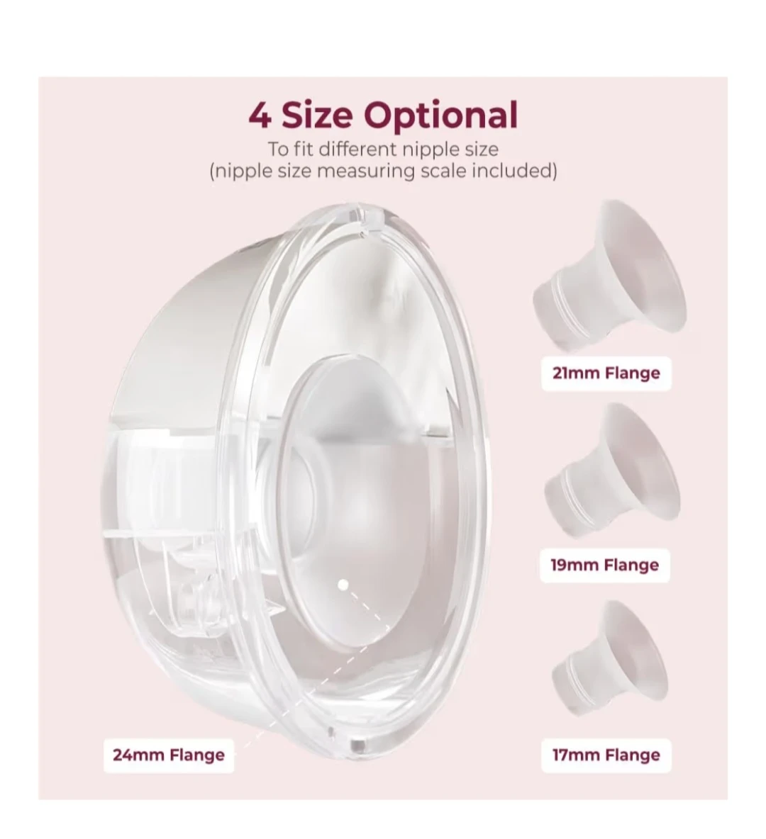 Wearable breast purpose S21 + remote control 2 pieces - photo 2