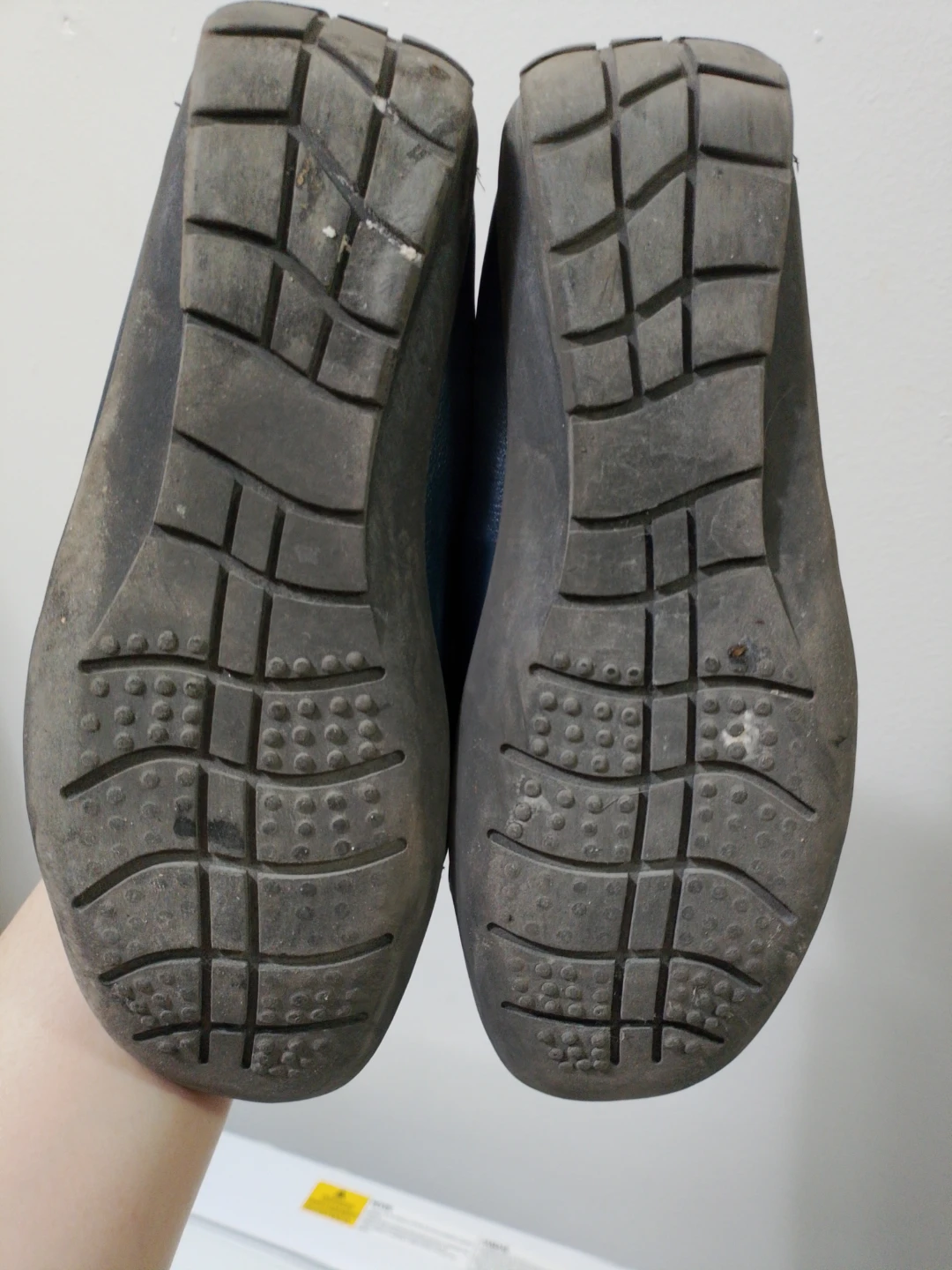 Navy Blue Leather Loafers youth 2 or 3 - photo 4