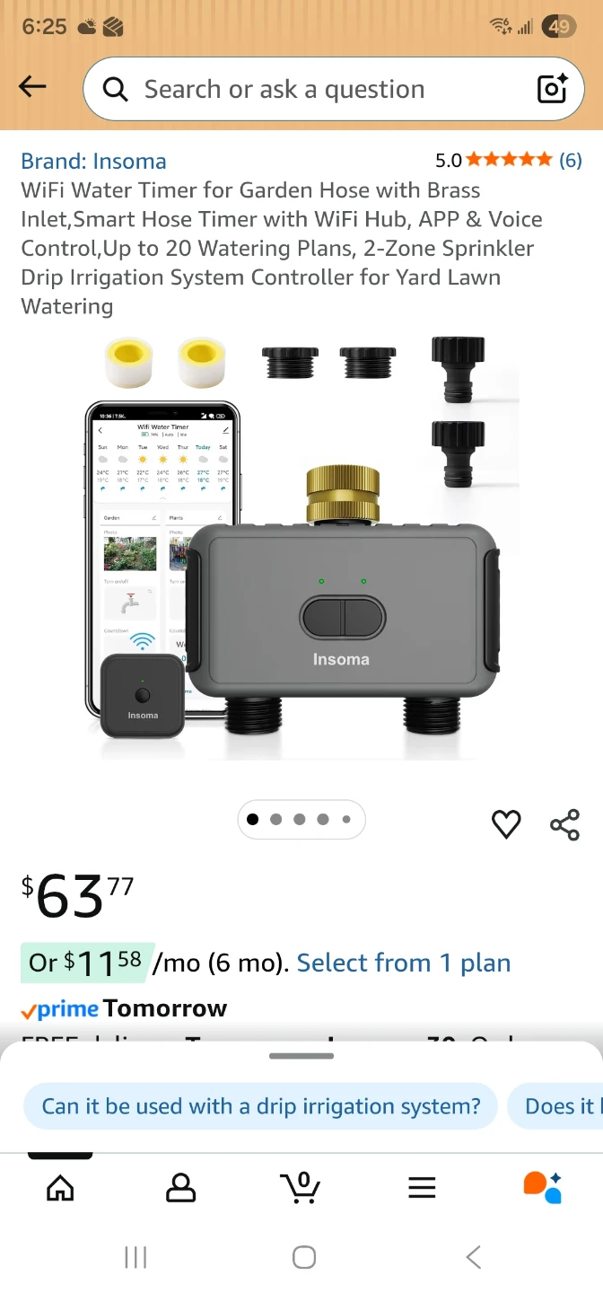 Insoma Smart WiFi Water Timer - photo 2