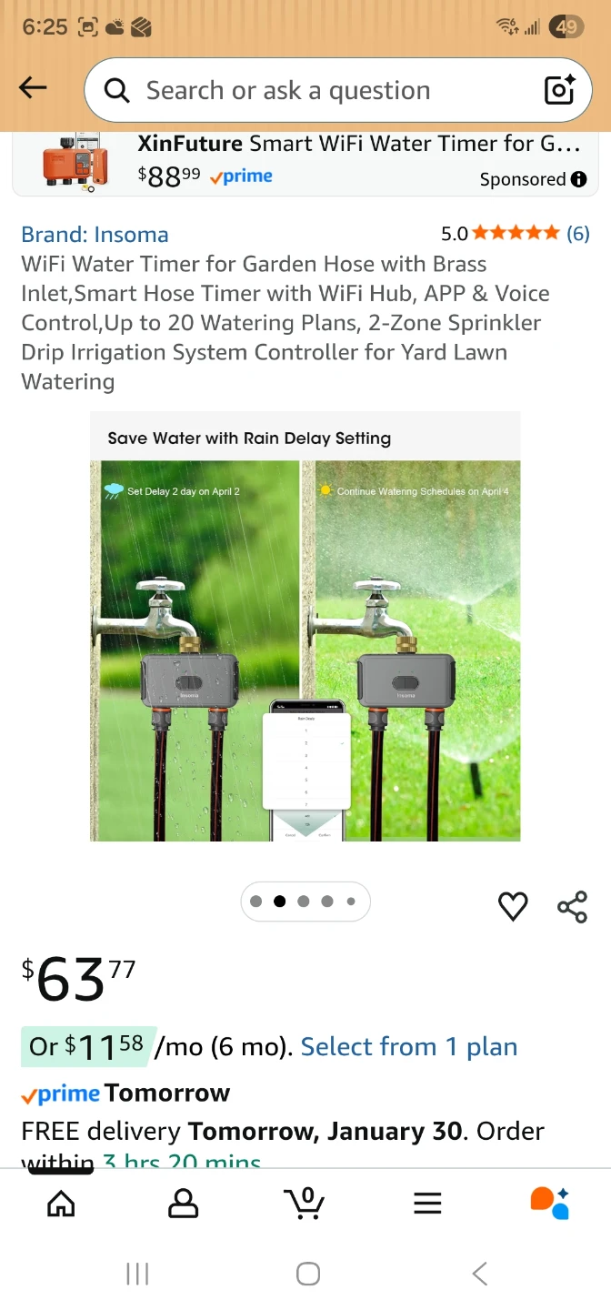 Insoma Smart WiFi Water Timer - photo 3