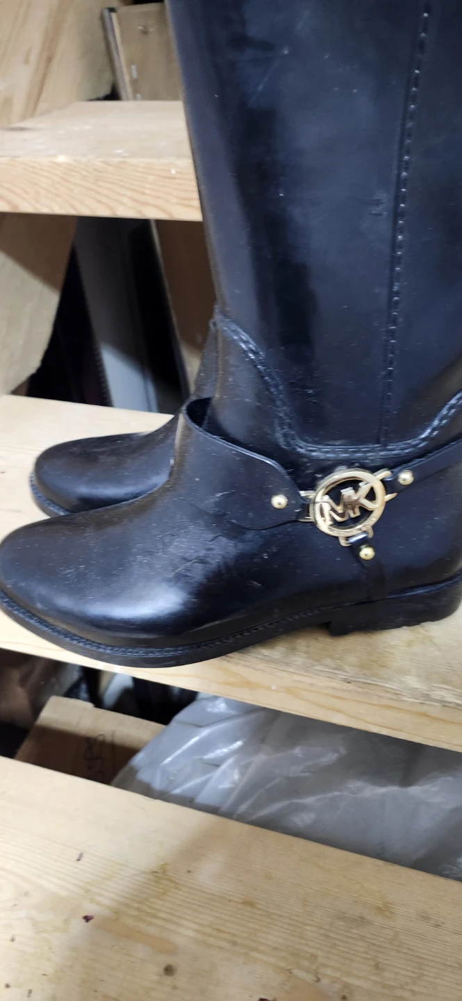 Michael Kors Black Rain Boots - photo 2