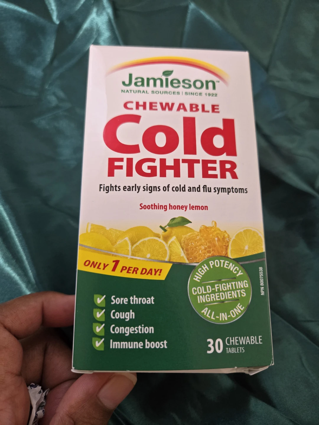 Jamieson Chewable Cold Fighter - 30 Tablets✨️😷⚕️