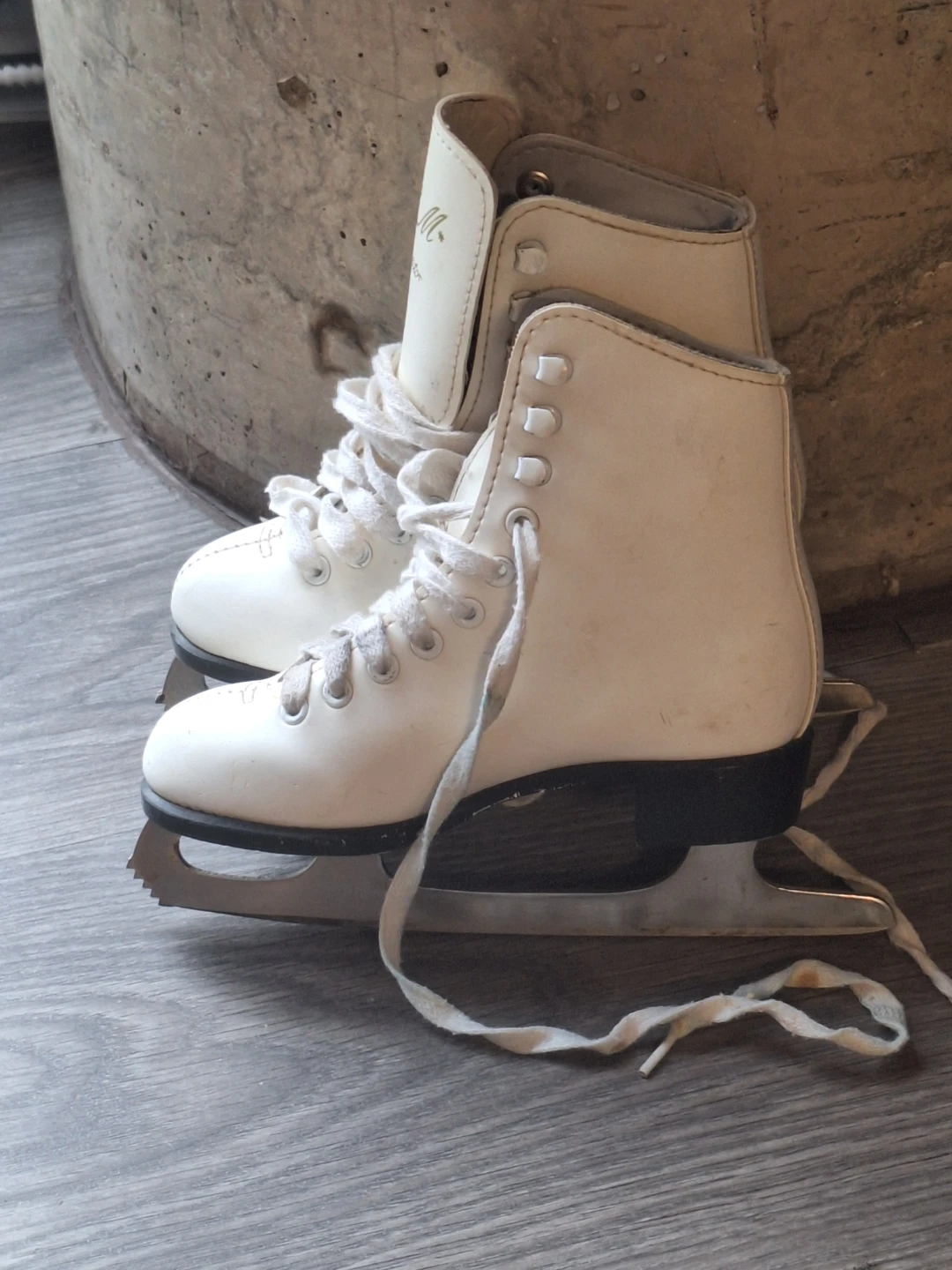 White Ice Skates - Size 12