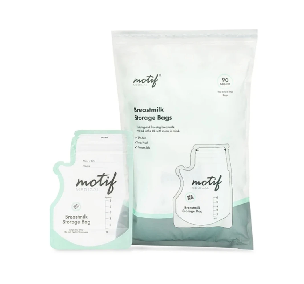 Breast milk bags