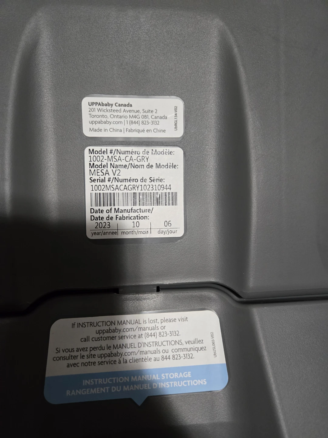 UPPAbaby MESA V2 Car Seat - Grey - photo 3