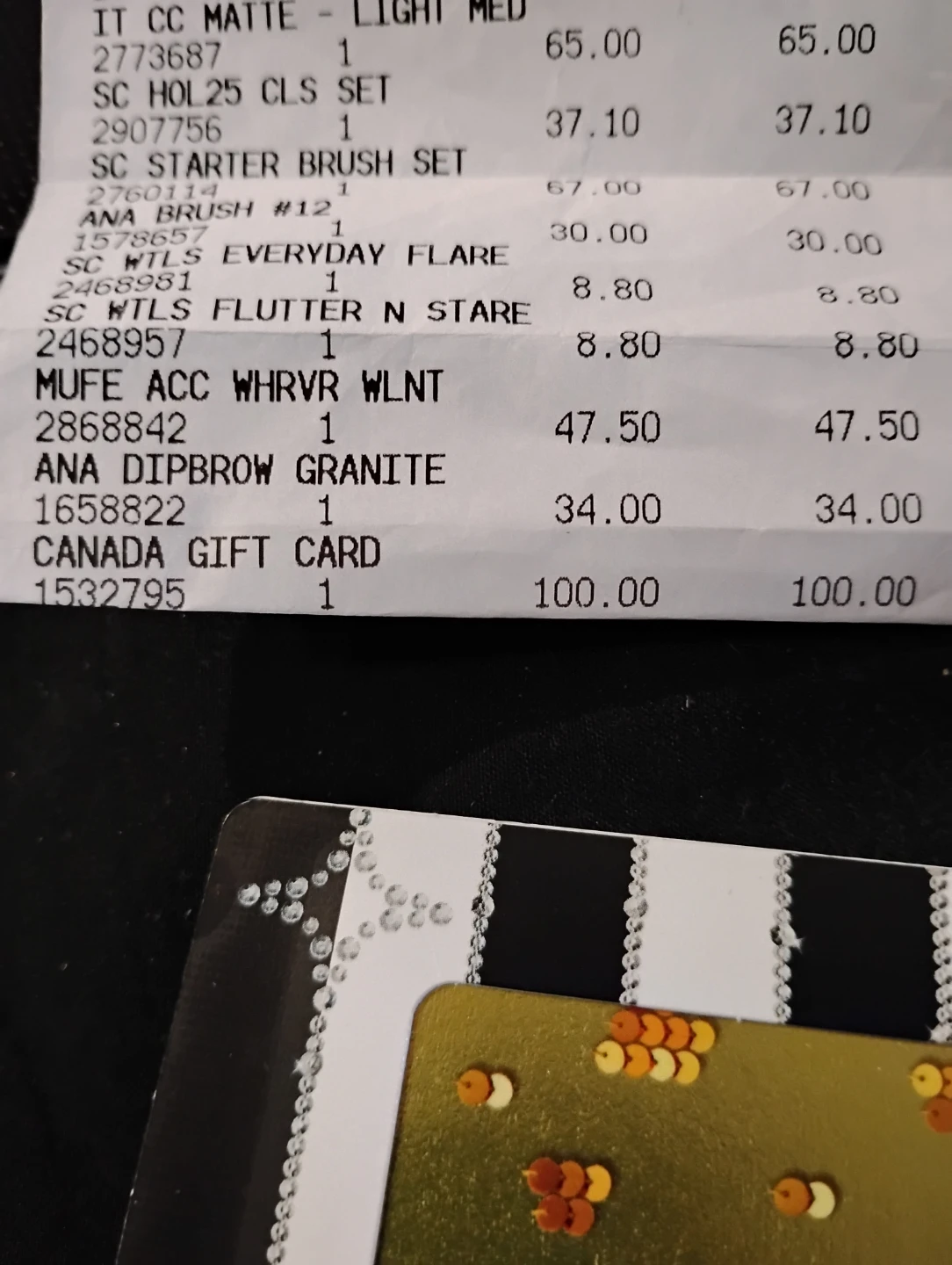 Sephora $100 Giftcard