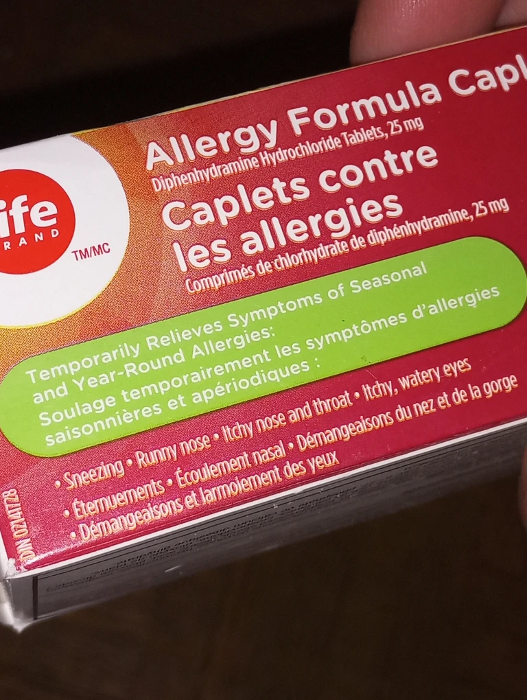 Life Brand Allergy Formula Caplets 25mg - photo 3
