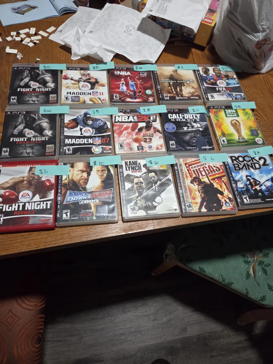 PS3 Games: Fight Night, Madden, NBA 2K, Call of Duty