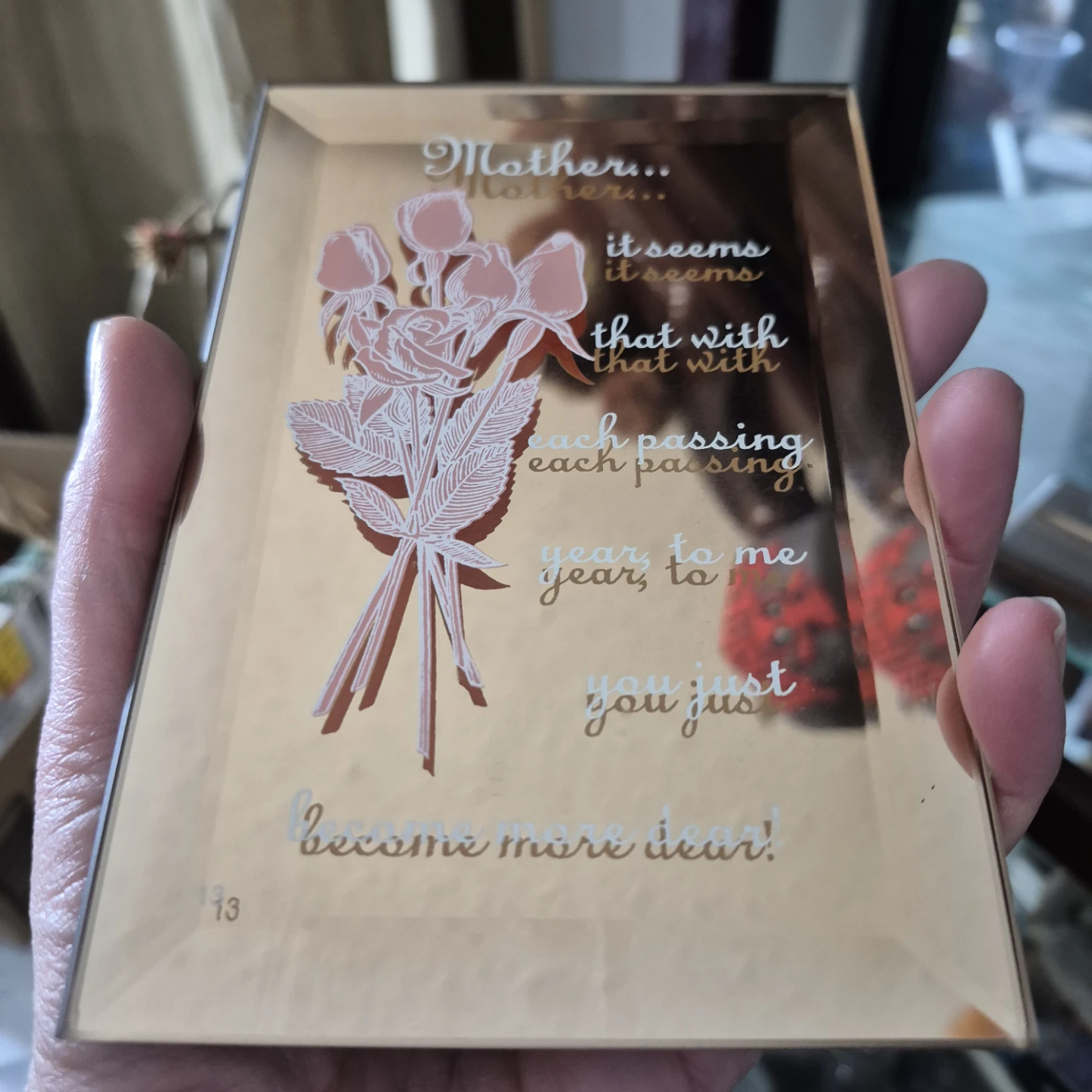 Orrom Marketing beveled mirror Mother's Day Plaque - photo 3