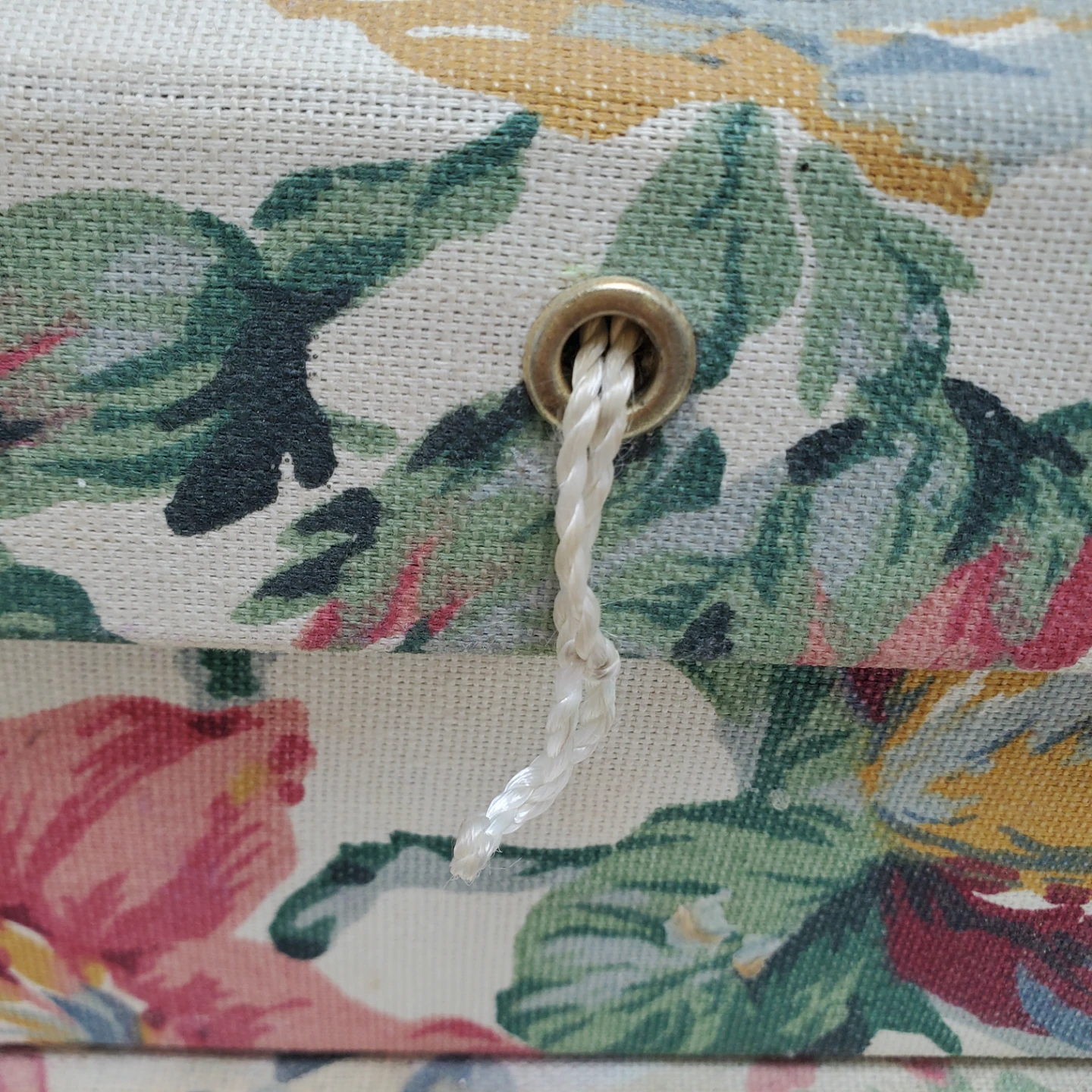 Free Floral Fabric Storage Box Organizer - photo 5