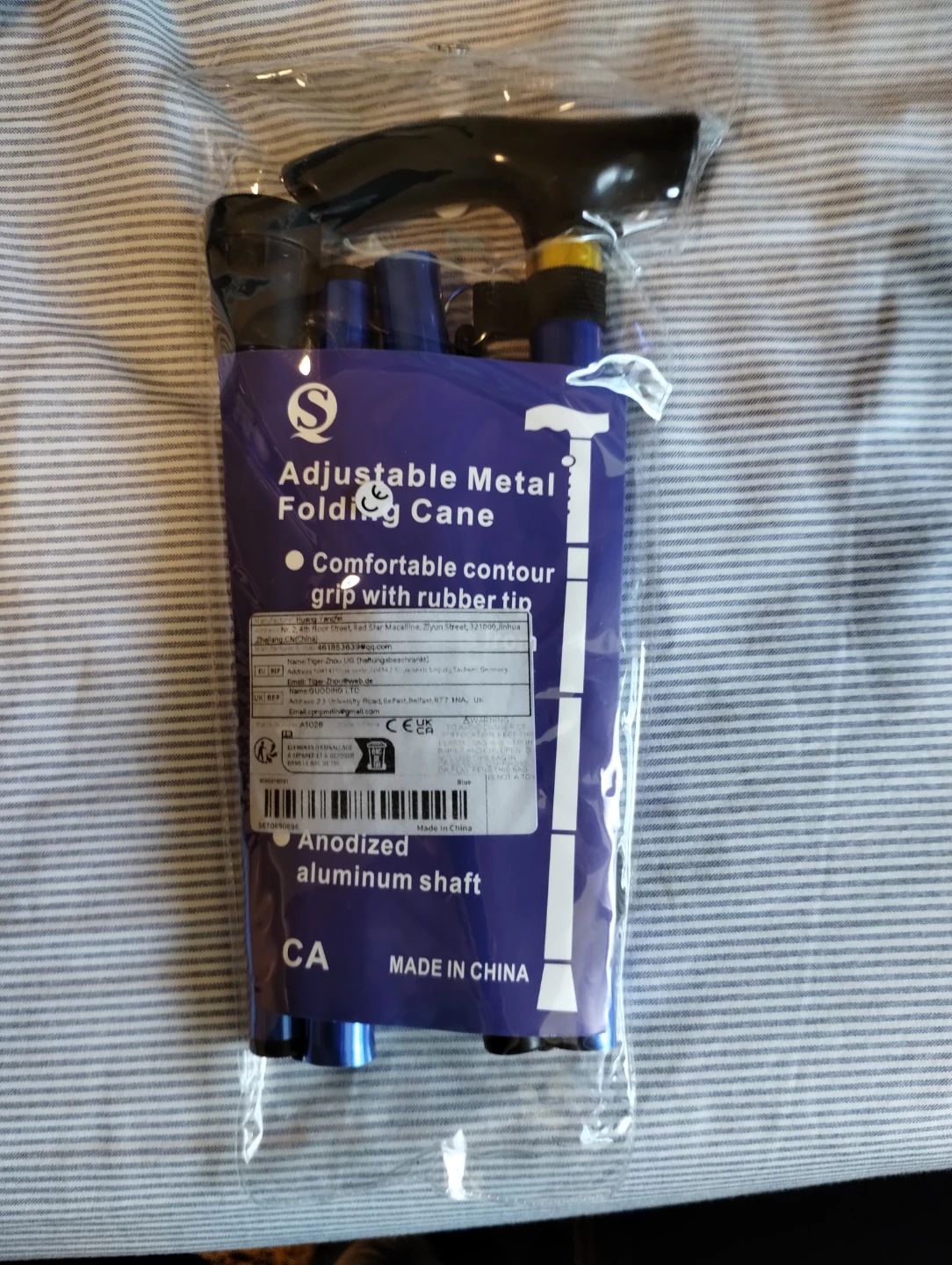 Adjustable Metal Folding Cane - NEW - photo 4