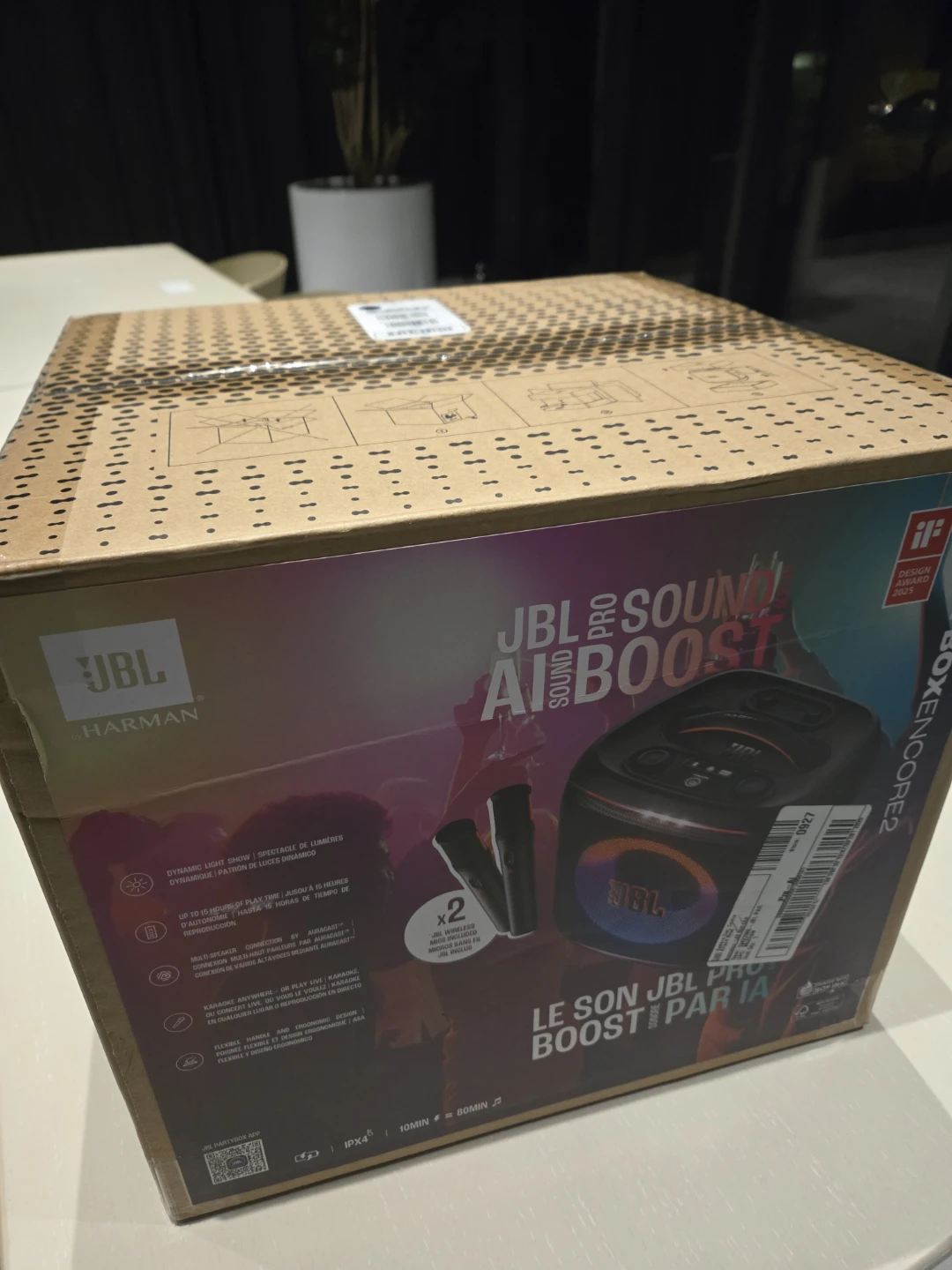 New JBL Partybox Encore 2 Speaker