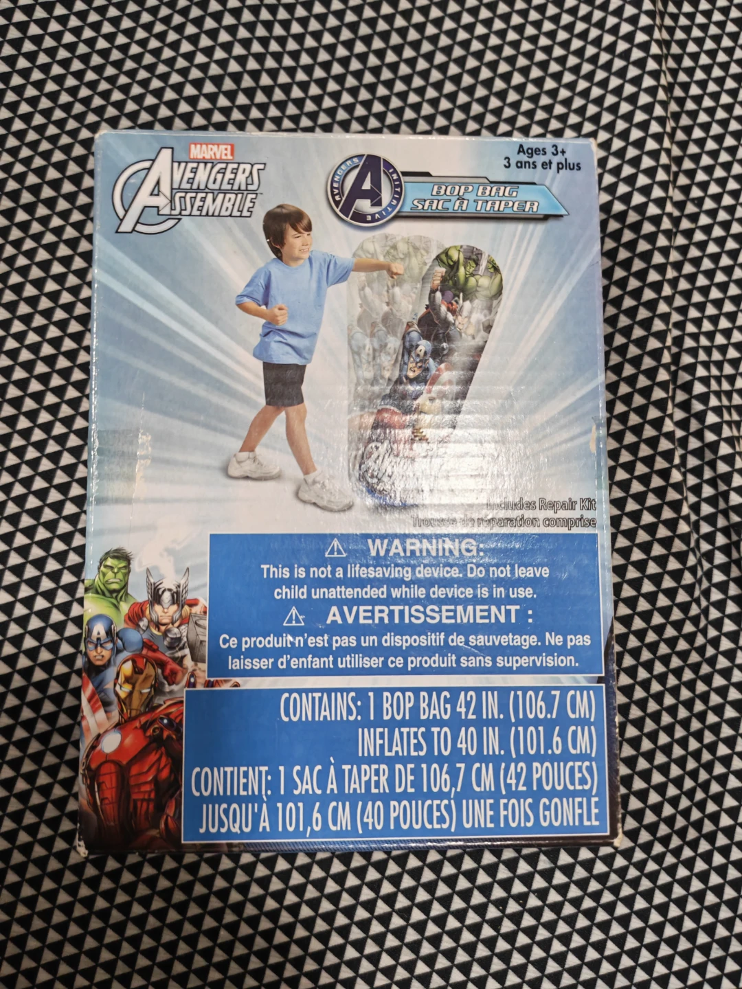 Marvel Avengers Assemble Bop Bag