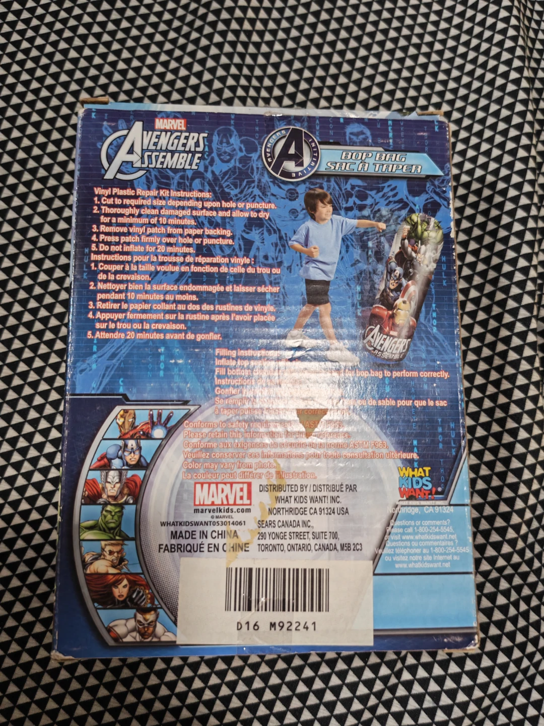 Marvel Avengers Assemble Bop Bag - photo 2