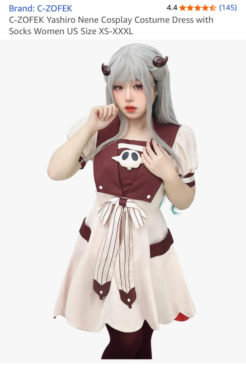 Yashiro Nene Cosplay Costume XS