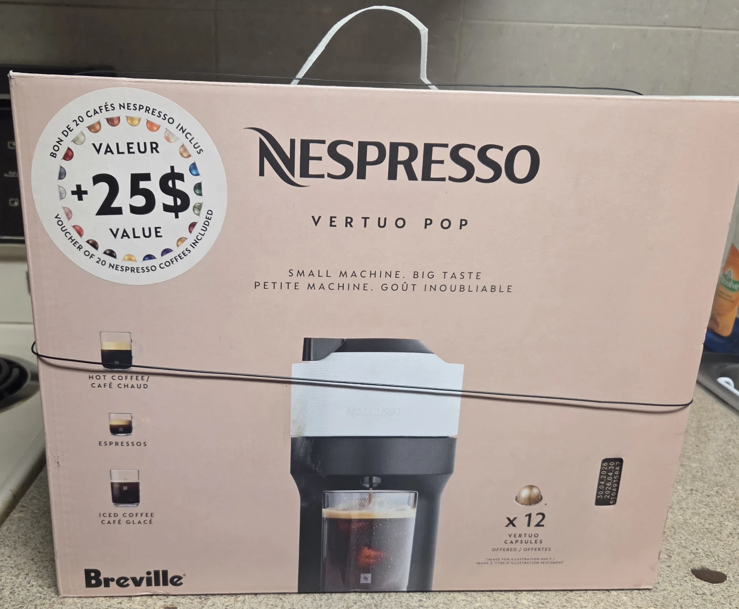 Nespresso Vertuo Pop Coffee Machine
