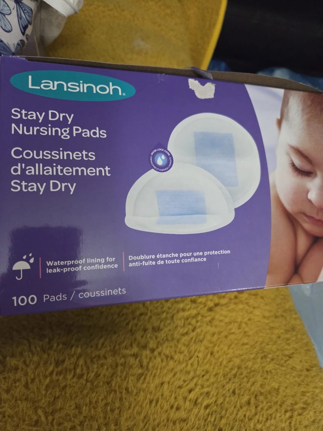 Lansinoh Stay Dry Nursing Pads - 100 Count
