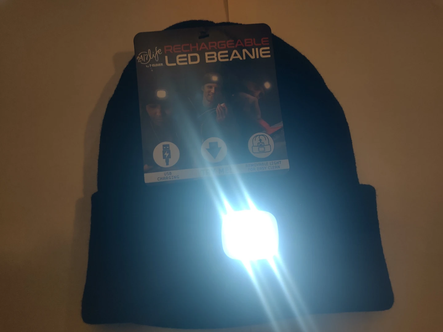 New Rechargeable LED Beanie 🧡 - photo 2