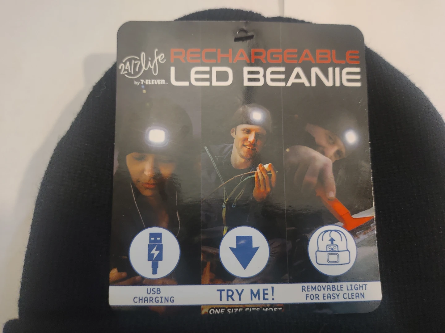 New Rechargeable LED Beanie 🧡 - photo 4